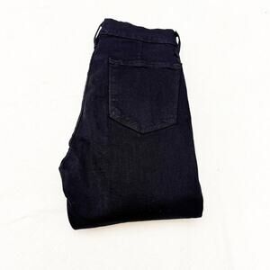 Frame Le Skinny De Jeanne Film Noir Black Denim Jean Pants LSJFLRE403 Size 28